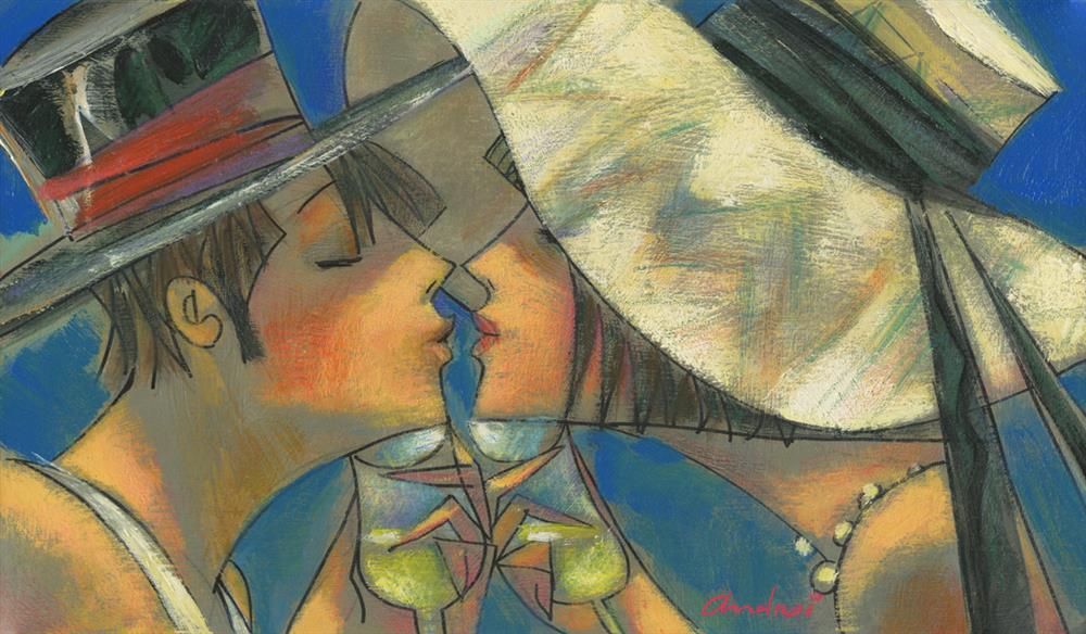 Le Vin Blanc Moments limited edition print by Andrei Protsouk