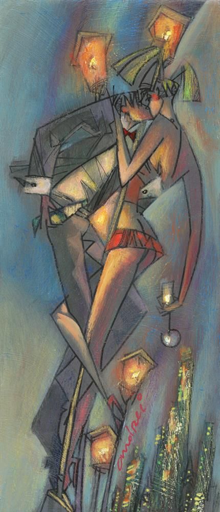 Lampadaire Amour limited edition print by Andrei Protsouk