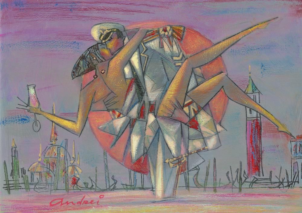 The Kissing Sailor limited edition print by Andrei Protsouk