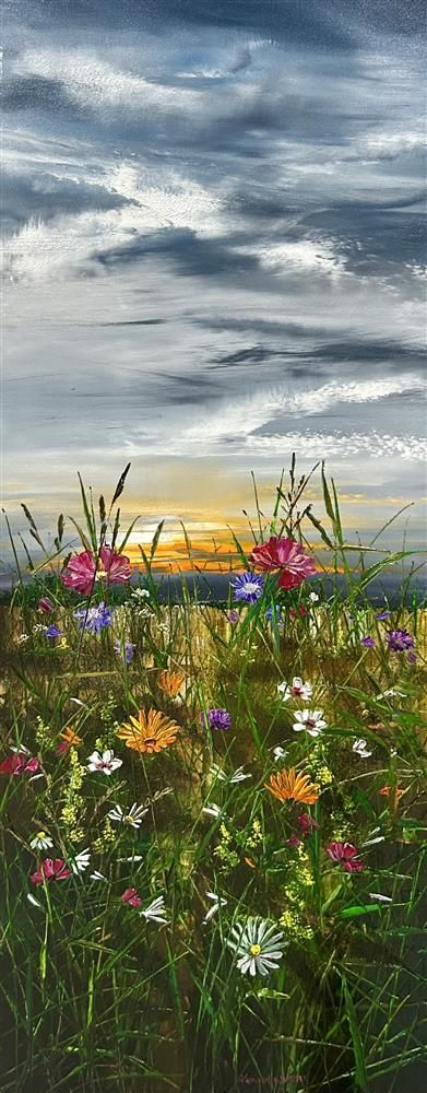 Stillness and Bloom limited edition print by Kimberley Harris