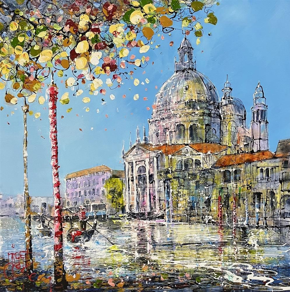 Venetian Waters framed limited edition by Nigel Cooke