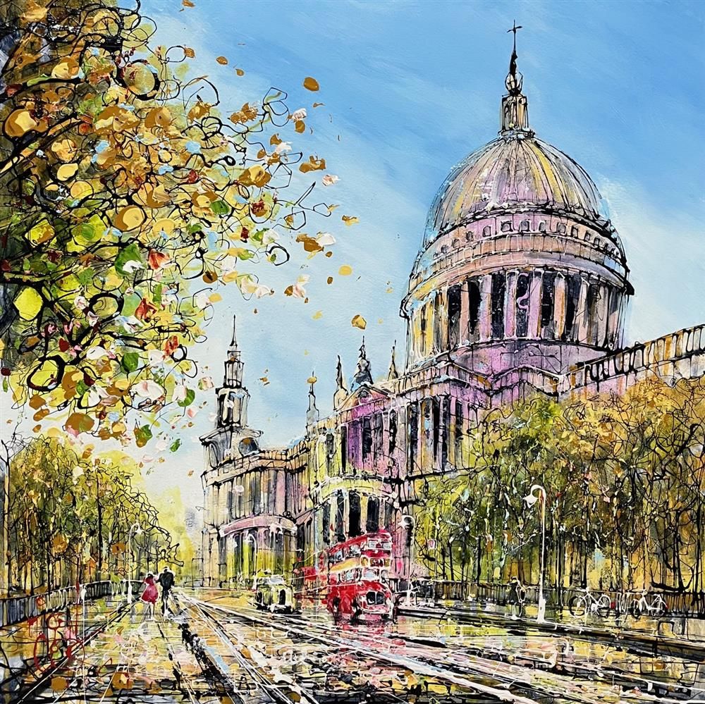 London Life framed limited edition by Nigel Cooke