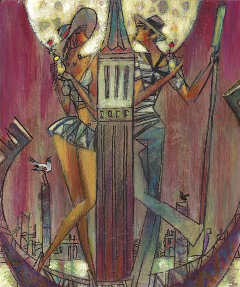 Moonlight Kiss limited edition print by Andrei Protsouk