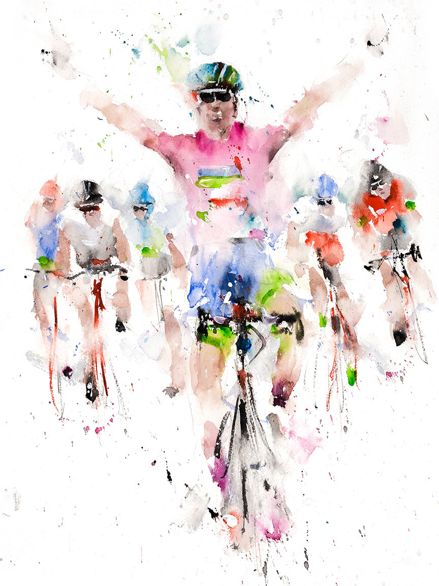 Across the Line limited edition print by Roger Simpson