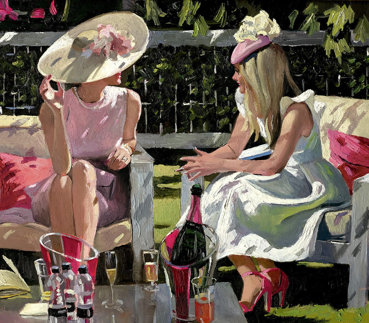 Ascot Elegance limited edition print by Sherree Valentine Daines
