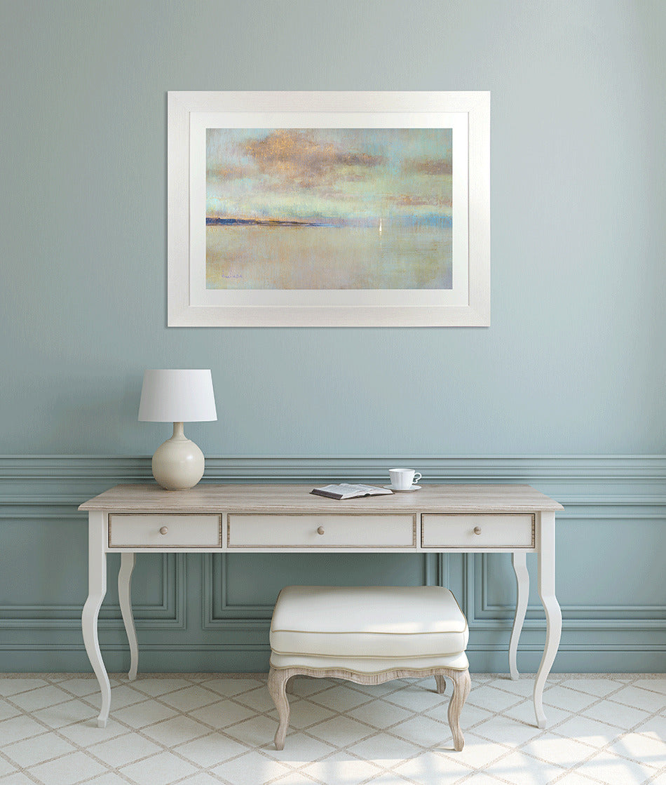 August Morning framed print by Katie Swatland