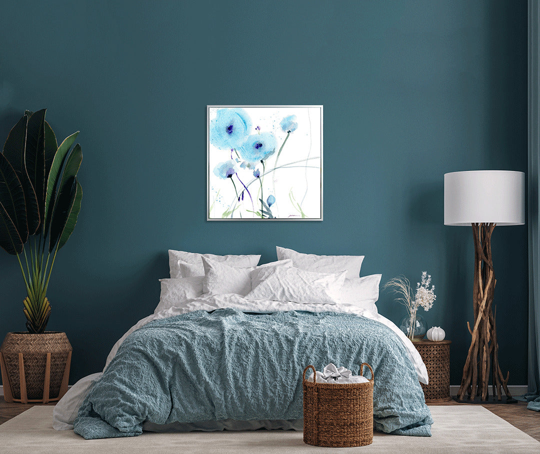 Blues framed print by Golden