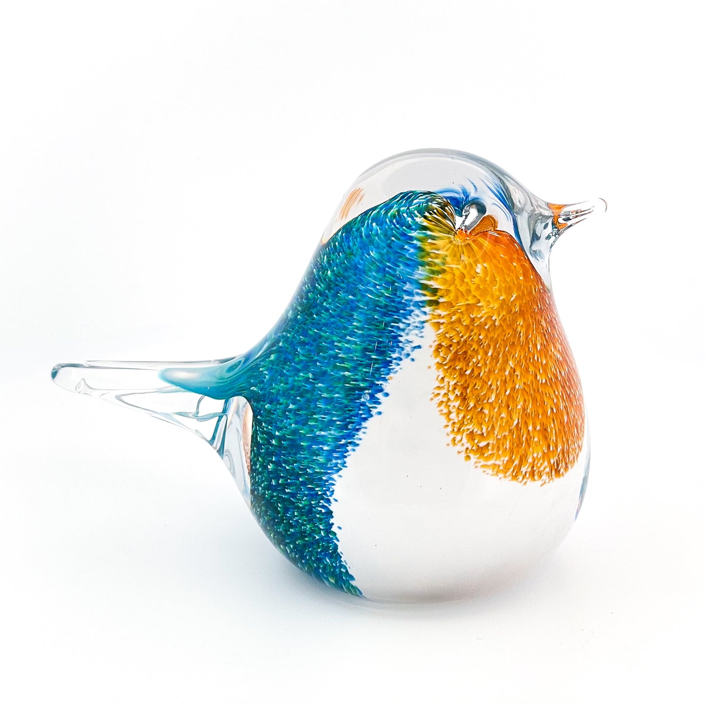 Glass Blue Tit
