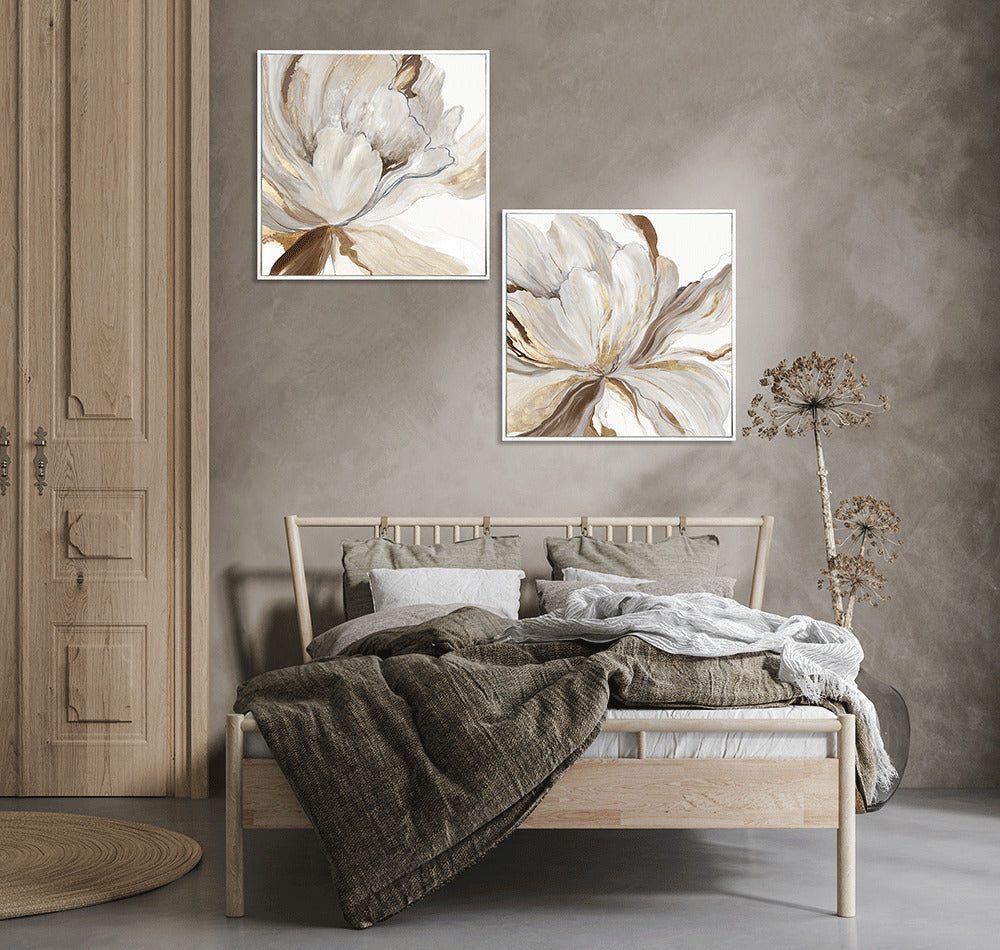 Butterfly Flower I framed print by Asia Jensen