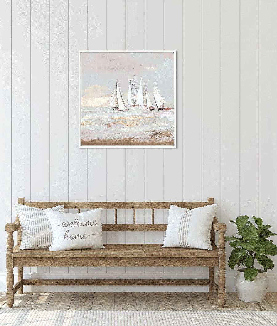 Clash framed print by Lera