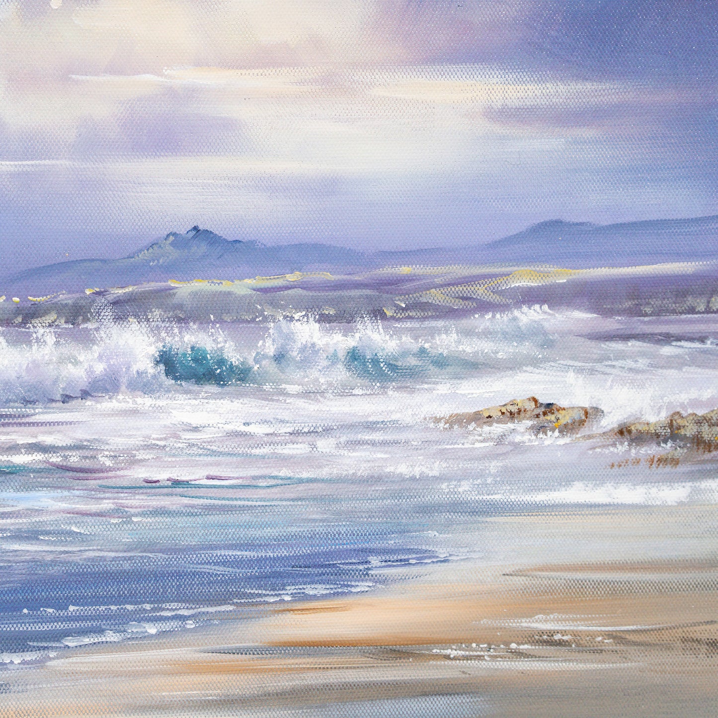 Morning Has Broken original painting by Allan Morgan