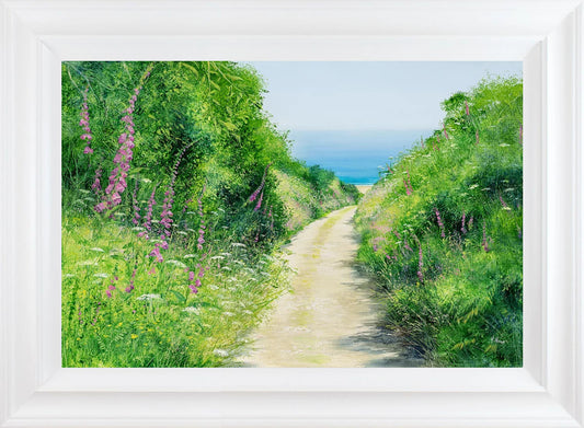 Down to the Beach limited edition print by Heather Howe