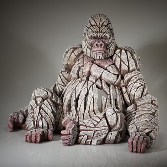 Gorilla - White from Edge Sculpture by Matt Buckley