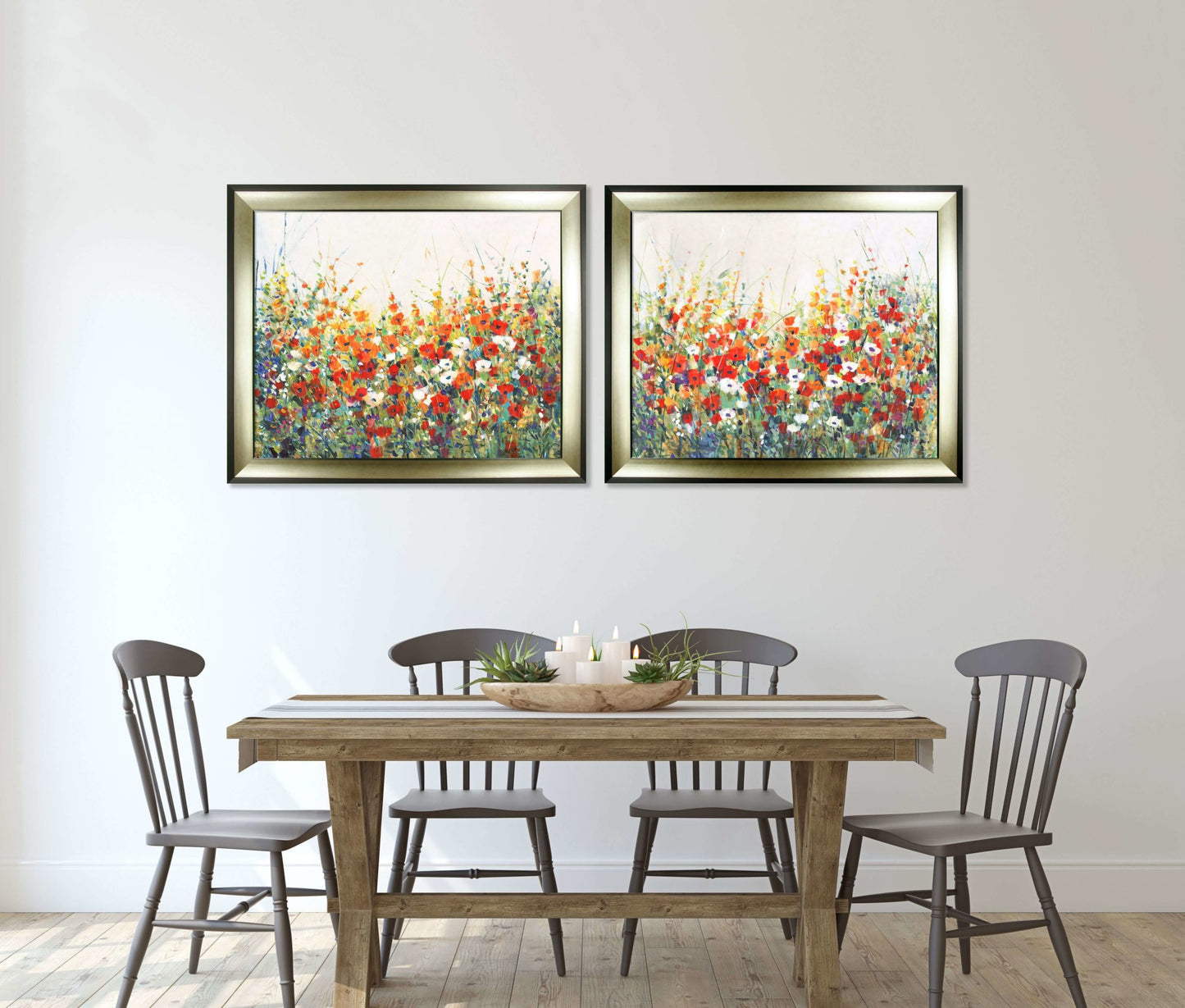 Garden in Bloom I framed print by Tim O'Toole