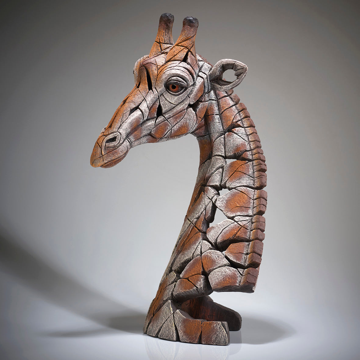 Giraffe Bust from Edge Sculpture by Matt Buckley