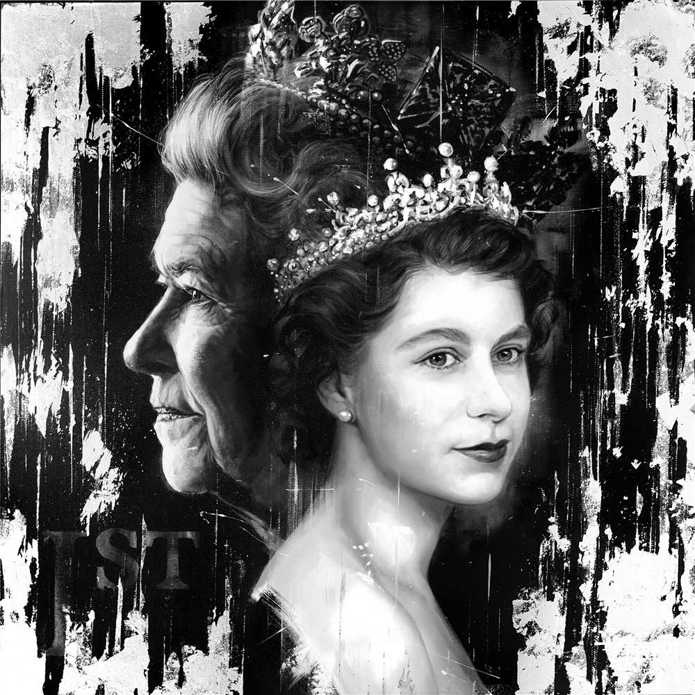 HRH limited edition canvas print by Ben Jeffery