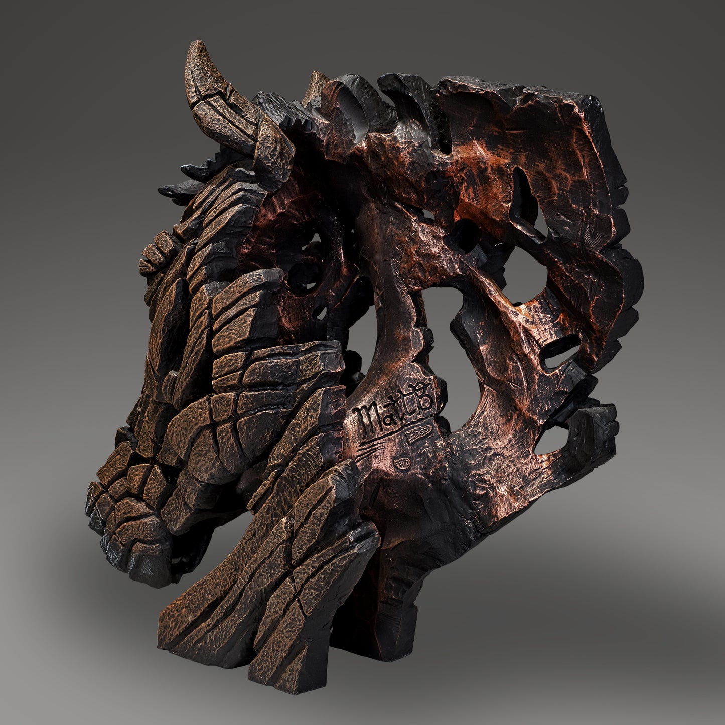 Horse Bust Bay by Edge Sculpture