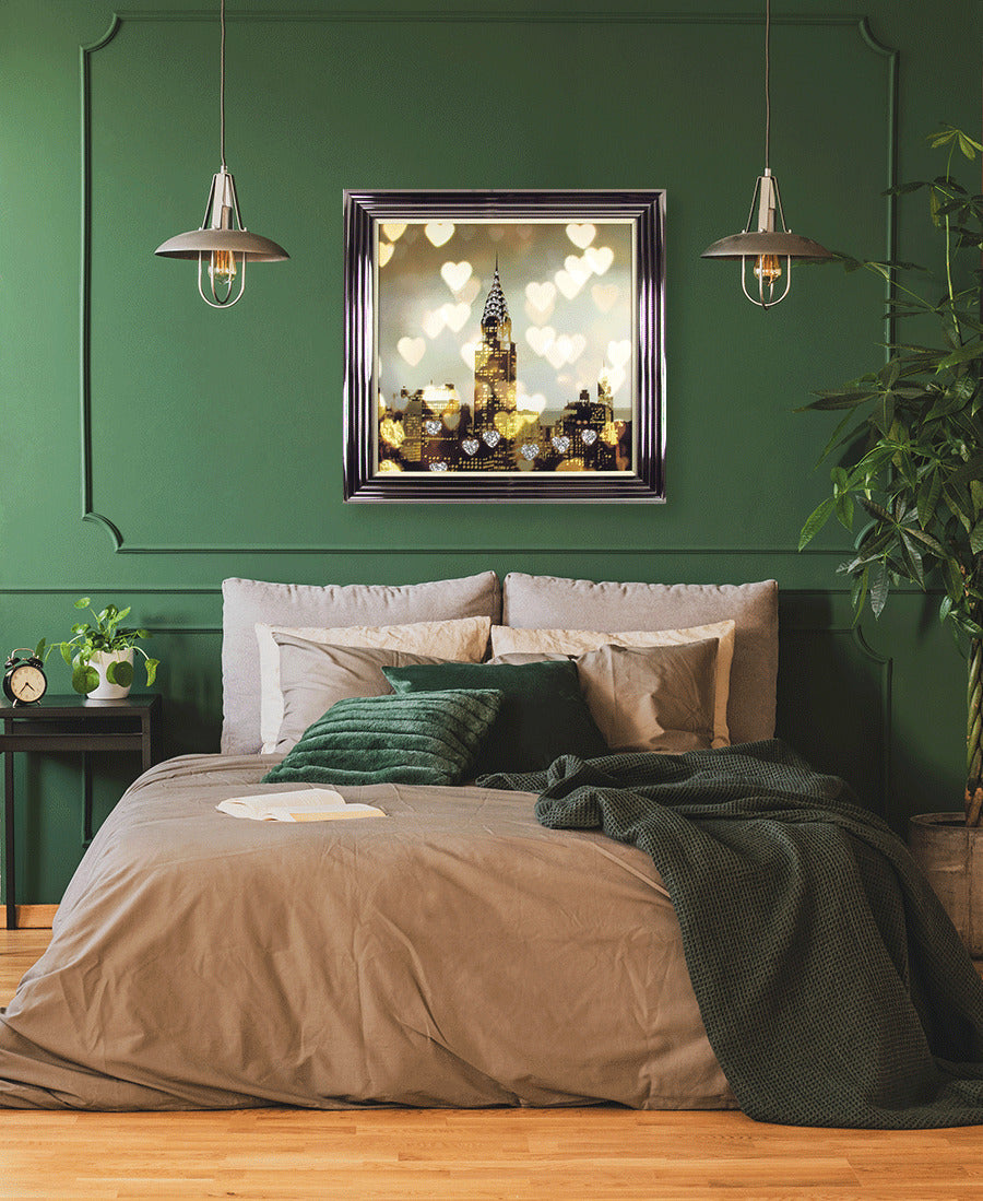 I Love NY framed print by Kate Carrigan