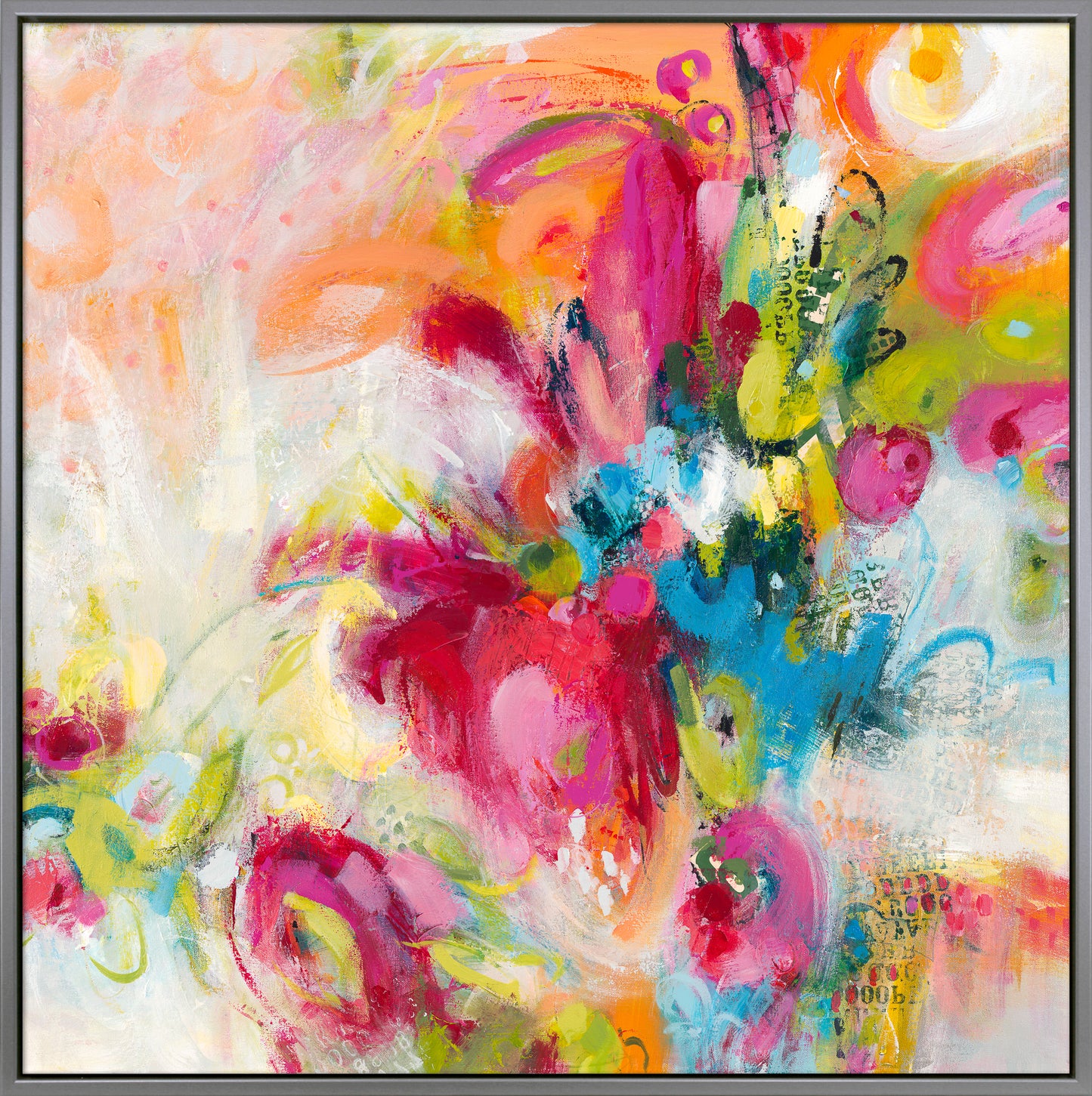 Let's Bounce framed print by Janet Bothne