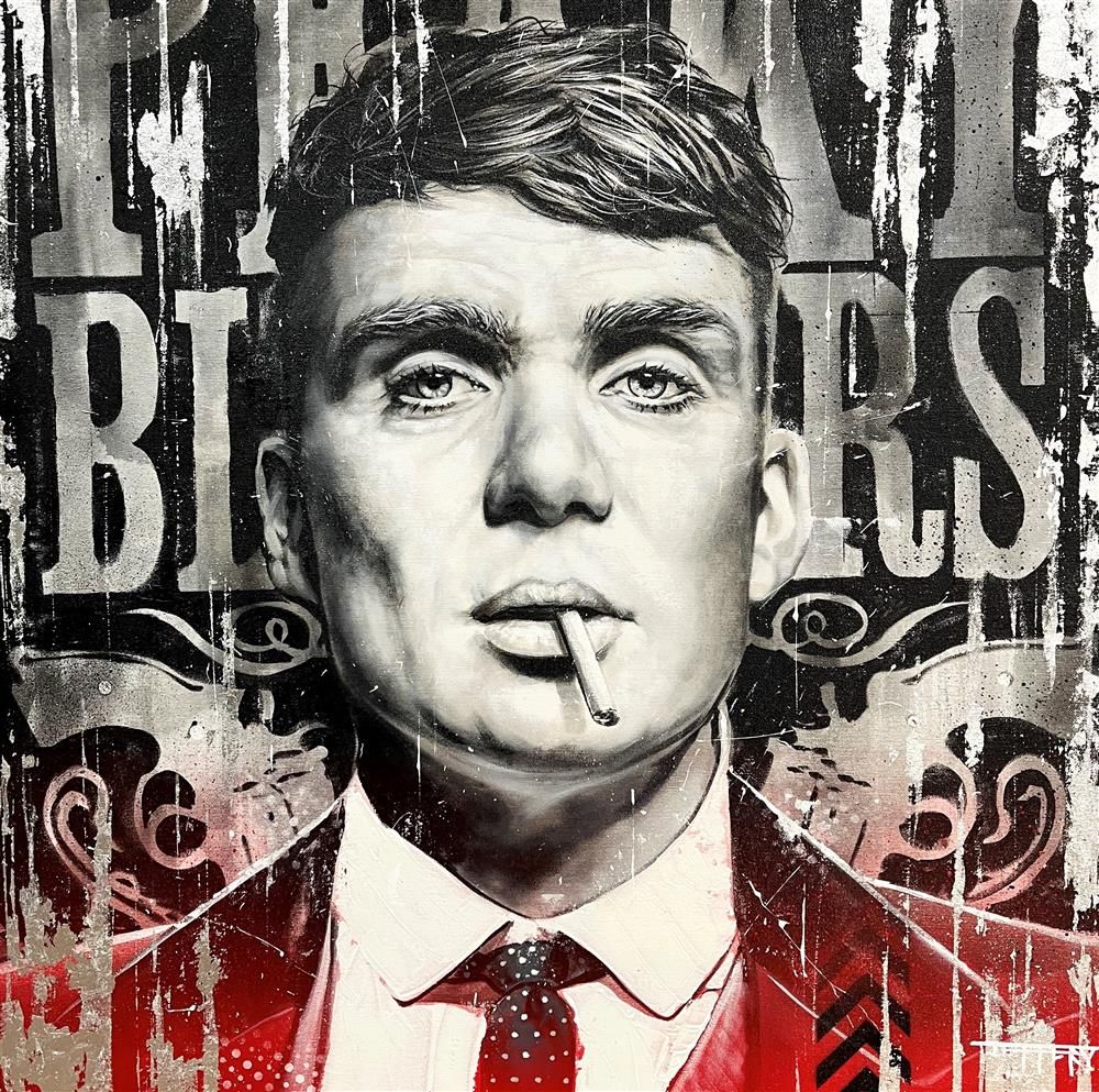 Mr Shelby limited edition canvas print by Ben Jeffery