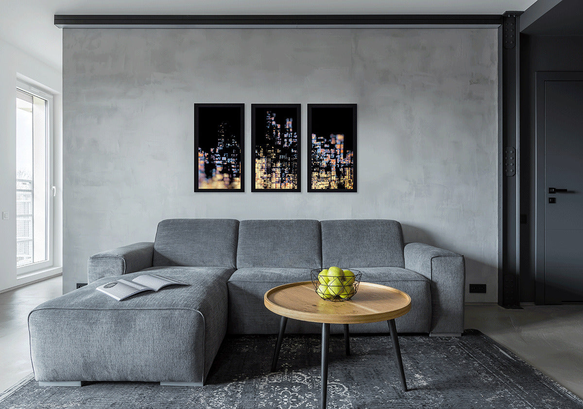 Night Life Trio framed prints by Norm Stelfox