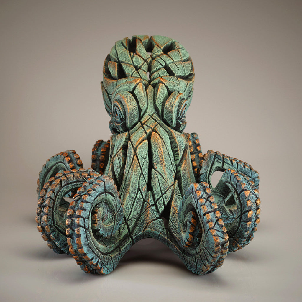 Octopus - Verdigris from Edge Sculpture by Matt Buckley