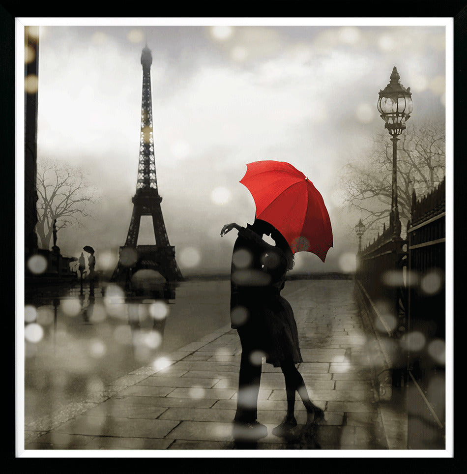 Paris Romance I and II framed prints by Kate Carrigan