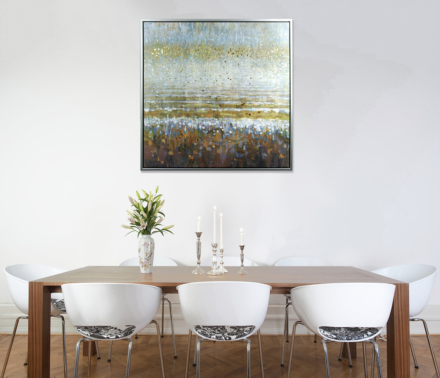 Rain over the Lake framed print by Danhui Nai