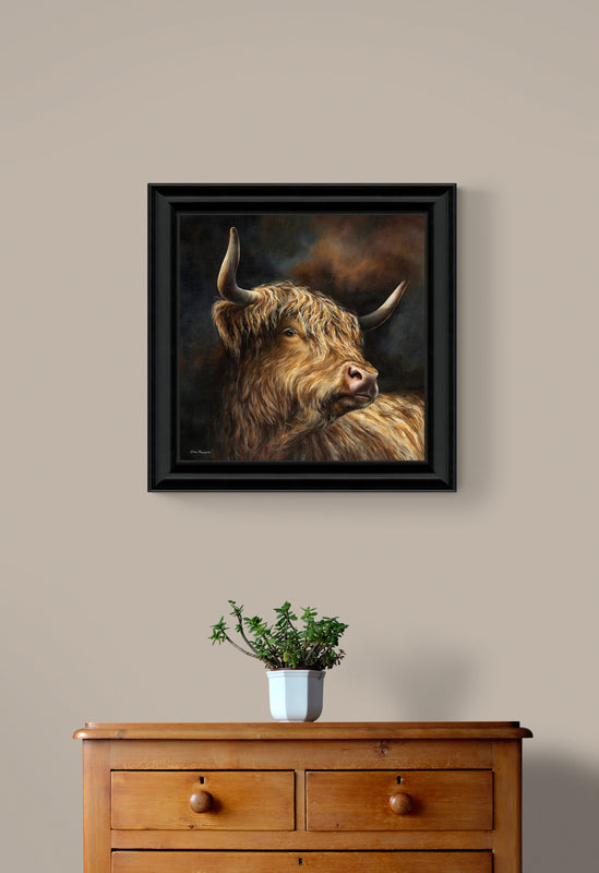 Strong Will framed print by Dina Perejogina