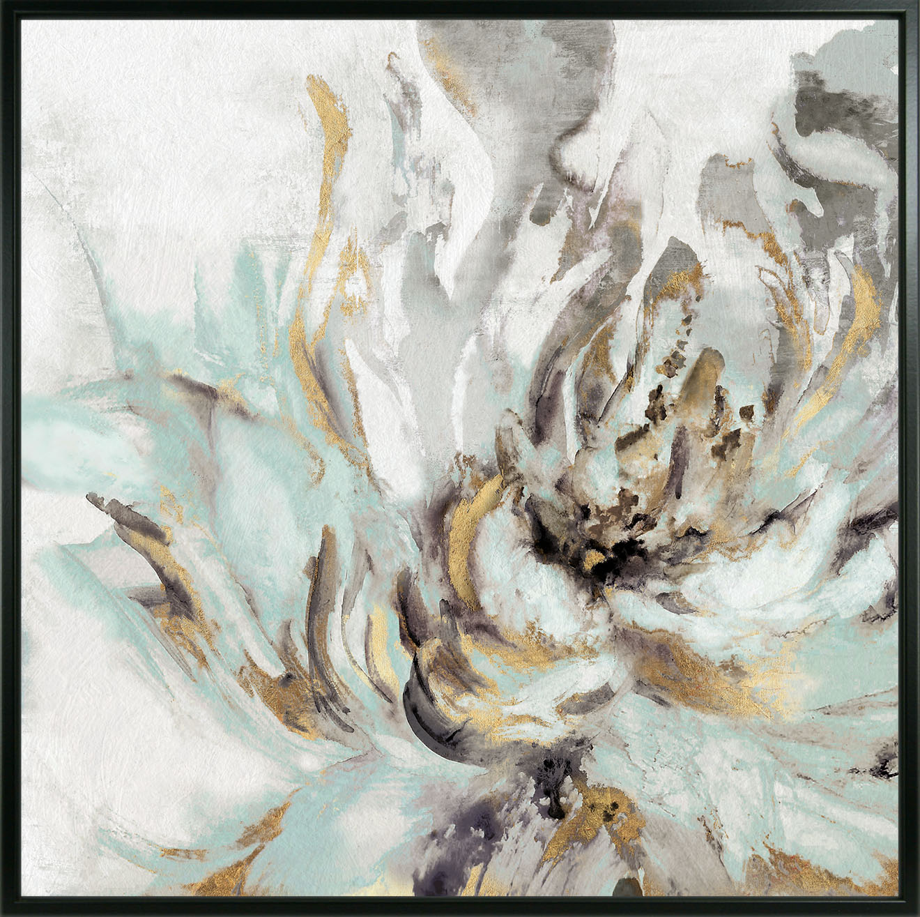 Touch of Teal I framed print by Eva Watts