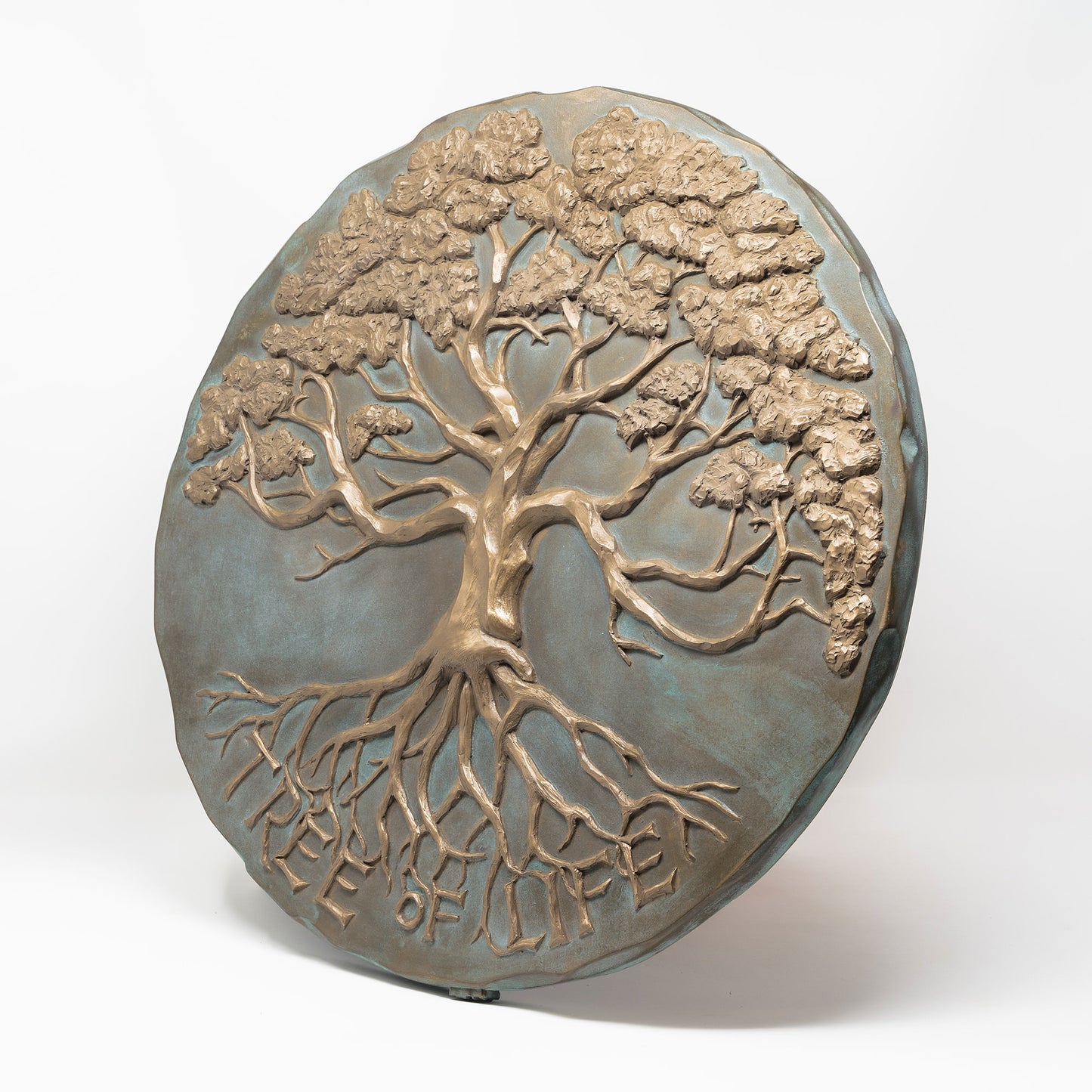 Tree of Life cold cast bronze plaque by Taurus Artworld