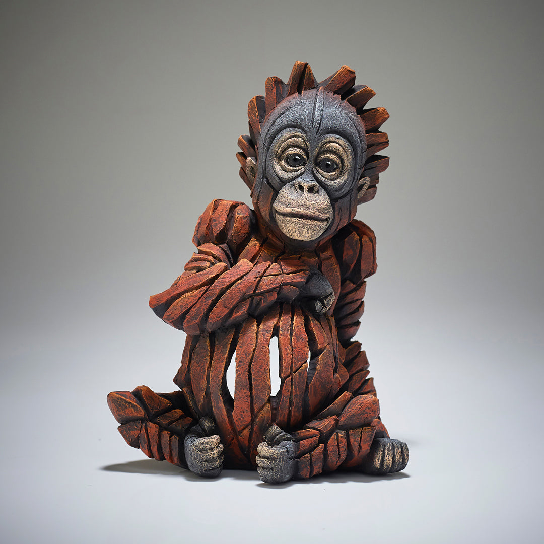 Baby Orangutan by Edge Sculpture from Matt Buckley