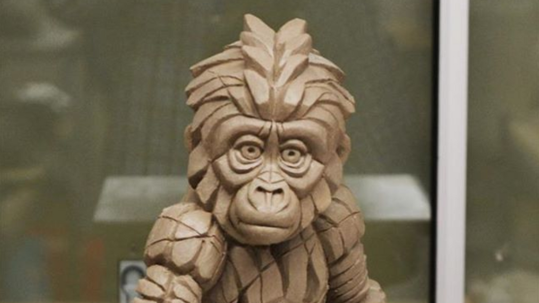 NEW Baby Gorilla by Matt Buckley from Edge Sculpture