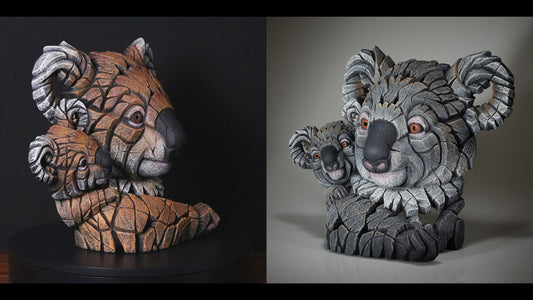 EDGE SCULPTURE Koala Brown