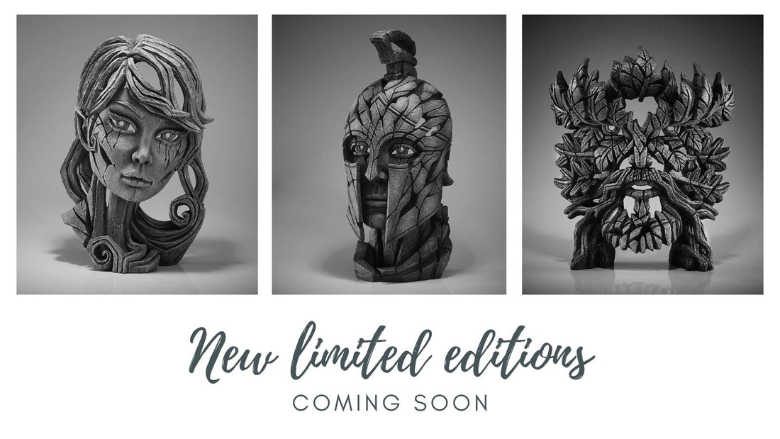 Limited edition sculptures by Matt Buckley at Edge Sculpture