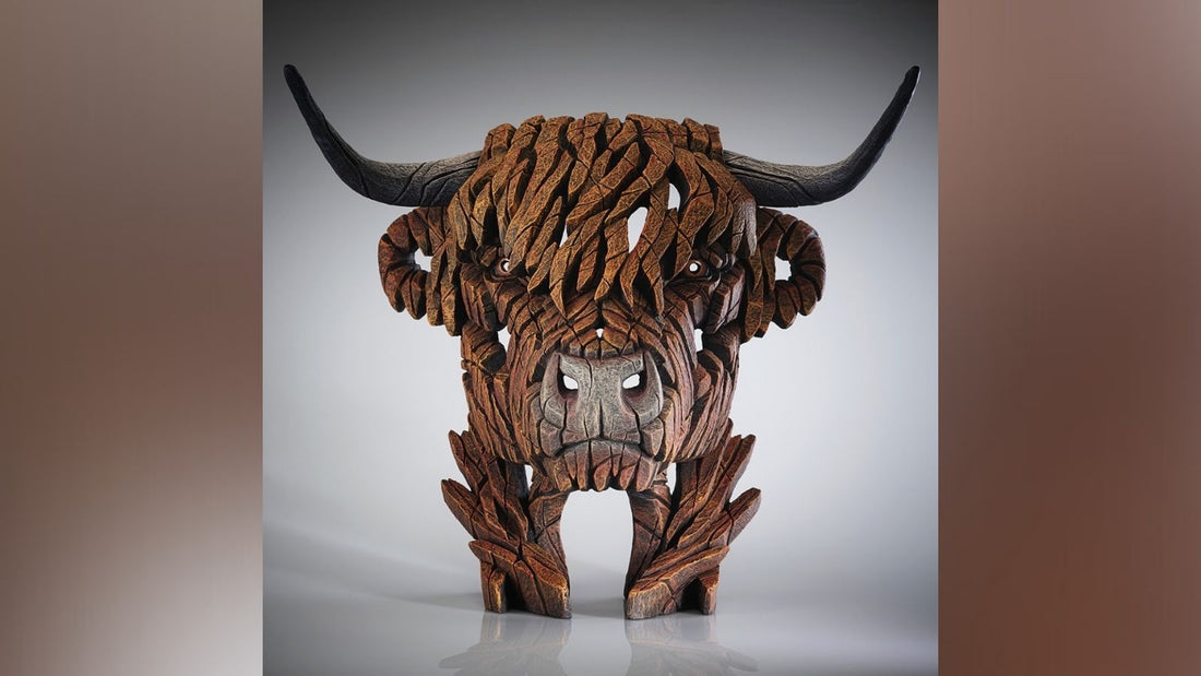 Highland Cow by Matt Buckley at Edge Sculpture