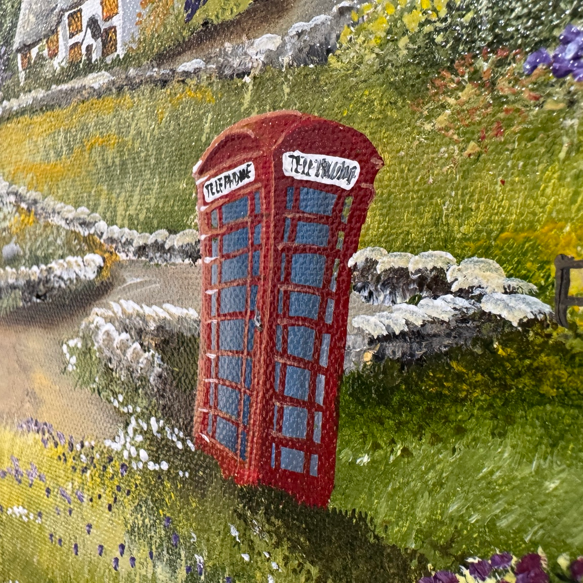 Those Hills Are Calling original painting by Caroline Deighton