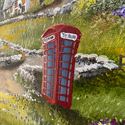 Those Hills Are Calling original painting by Caroline Deighton