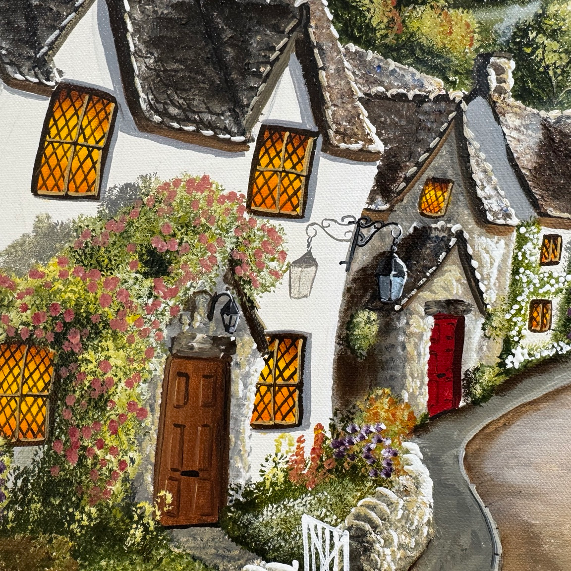 Those Hills Are Calling original painting by Caroline Deighton