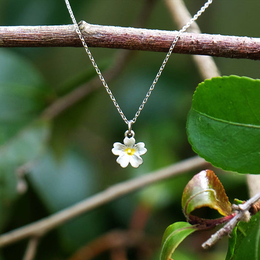 Primrose Yellow Necklace and Earrings