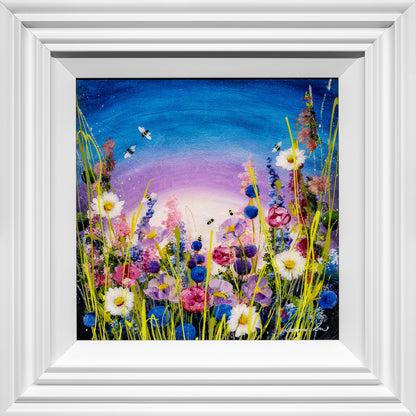 Busy Bees original painting by Rozanne Bell