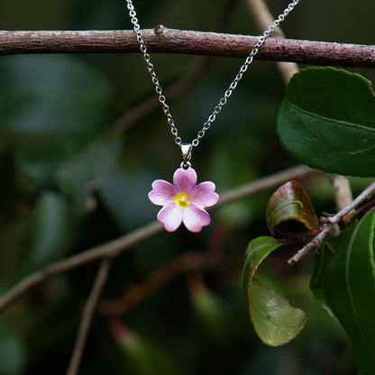 Primrose Pink Necklace and Earrings