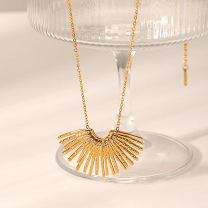 Sunray Necklace Gold