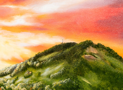 Right Round the Wrekin original painting by Caroline Deighton