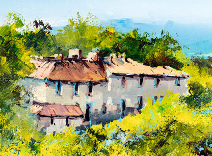 Tuscan Sunflowers original painting by Gary Sams