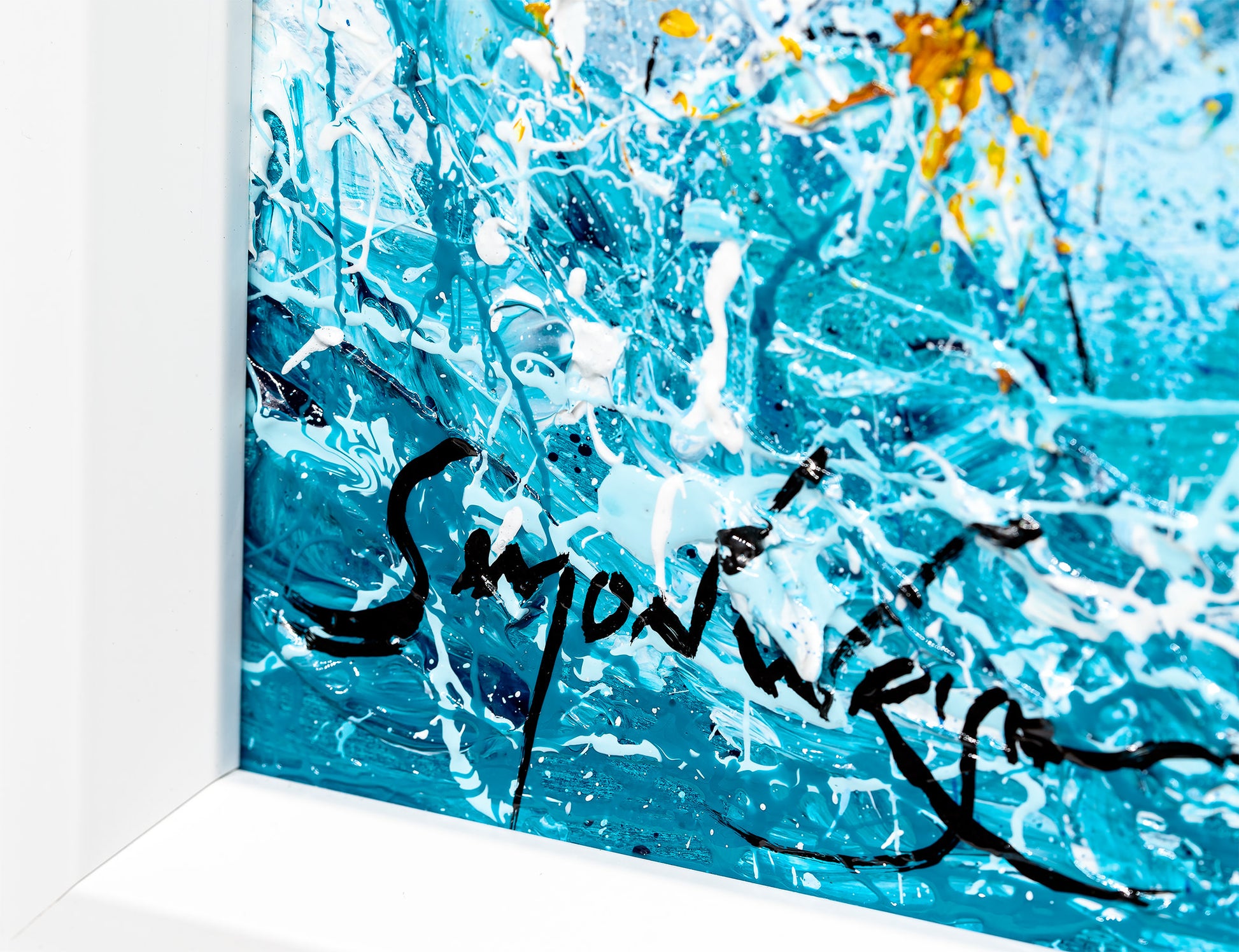 Summer Sprint original painting by Simon Wright