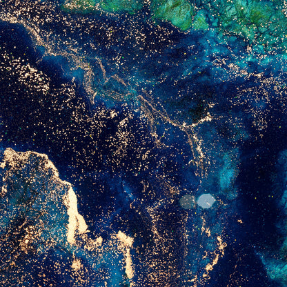 Celestial Swirl original painting by Brenda Herd