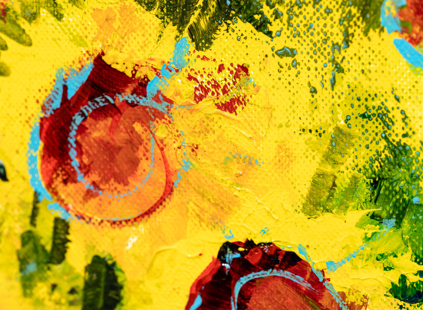 Tuscan Sunflowers original painting by Gary Sams