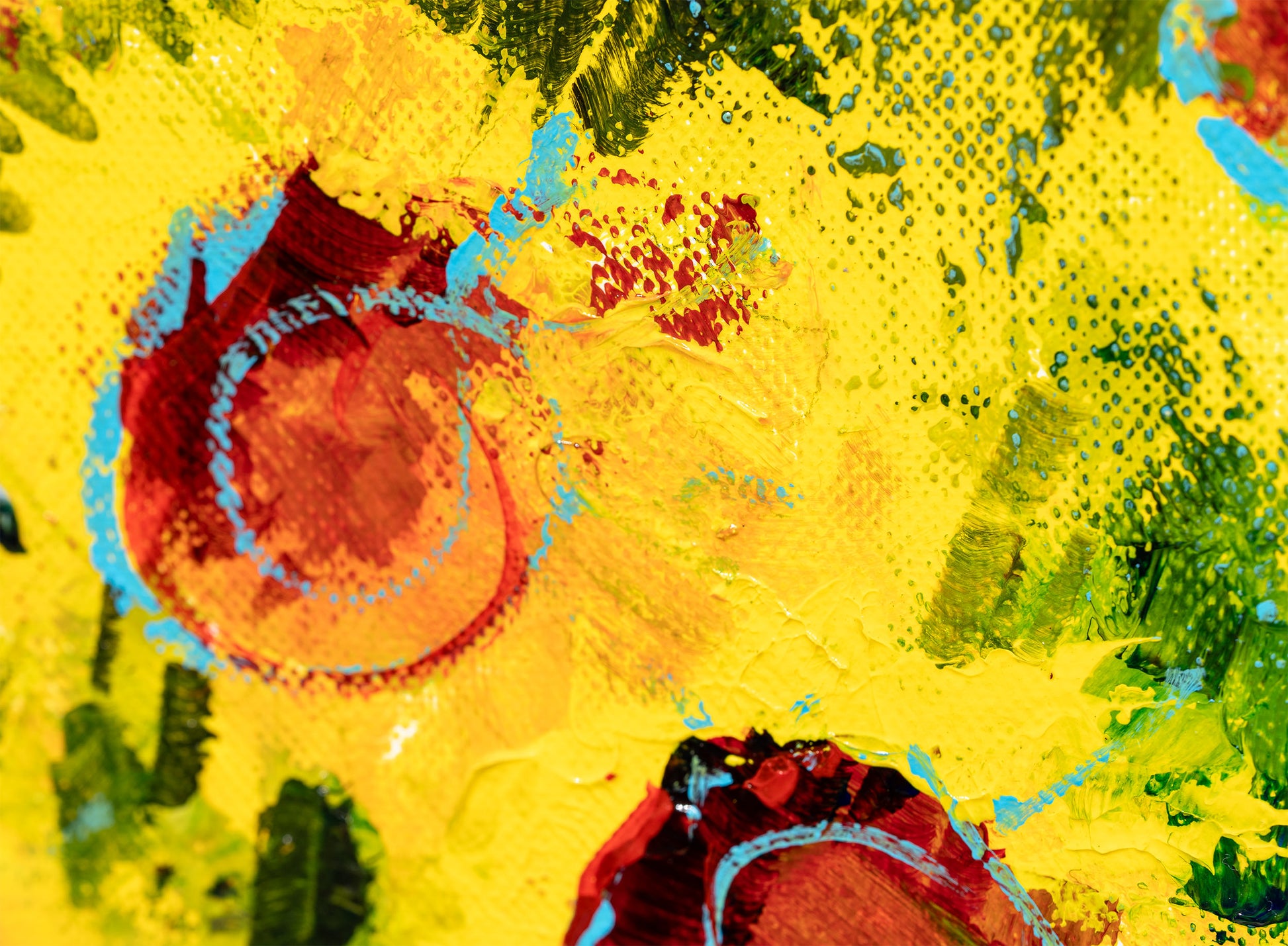 Tuscan Sunflowers original painting by Gary Sams