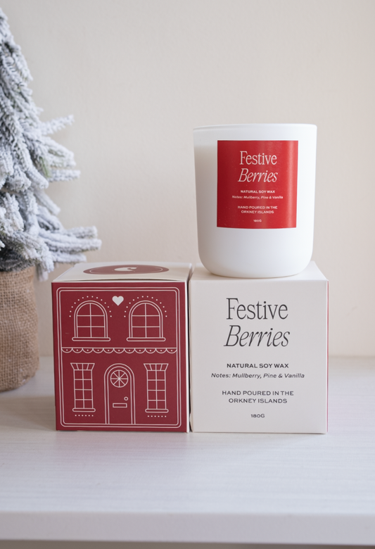 Festive Berries Candle